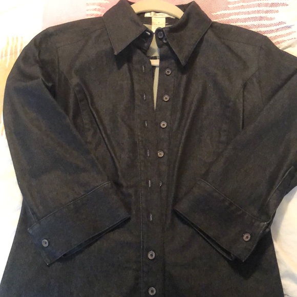 Dark Denim Dress - Picture 2 of 5